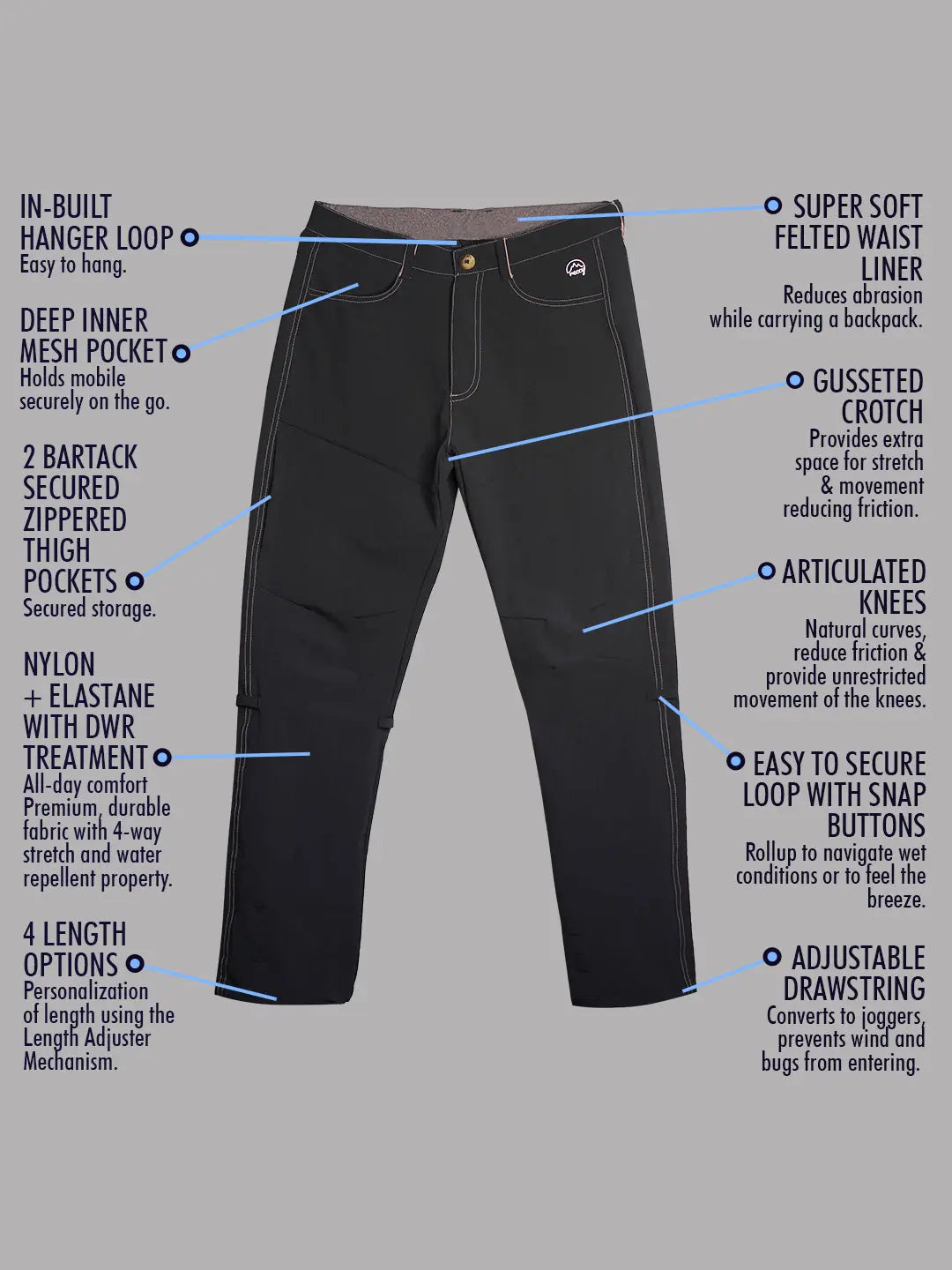 Mens Loose Distressed Denim Pants Jeans Casual Retro Straight Hip Hop  Trousers | eBay